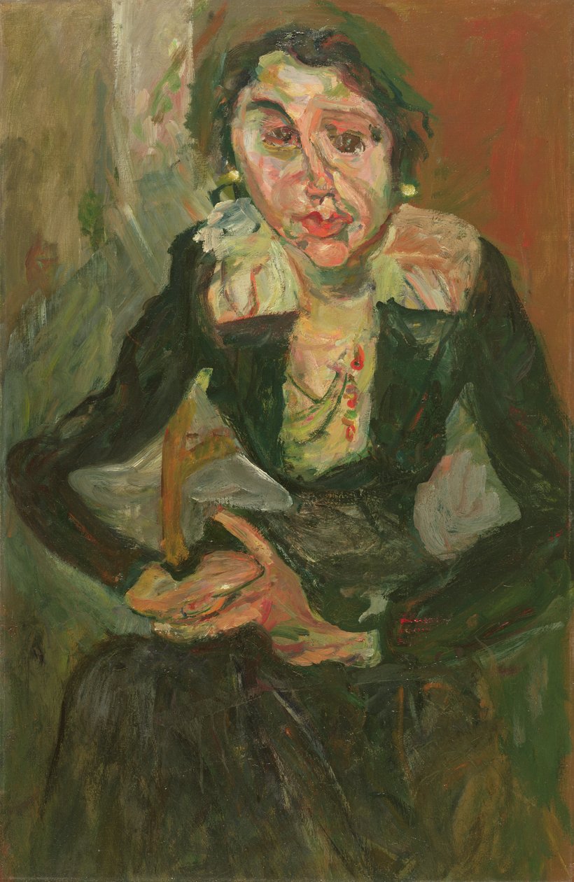 Den grønne kjolen av Chaim Soutine