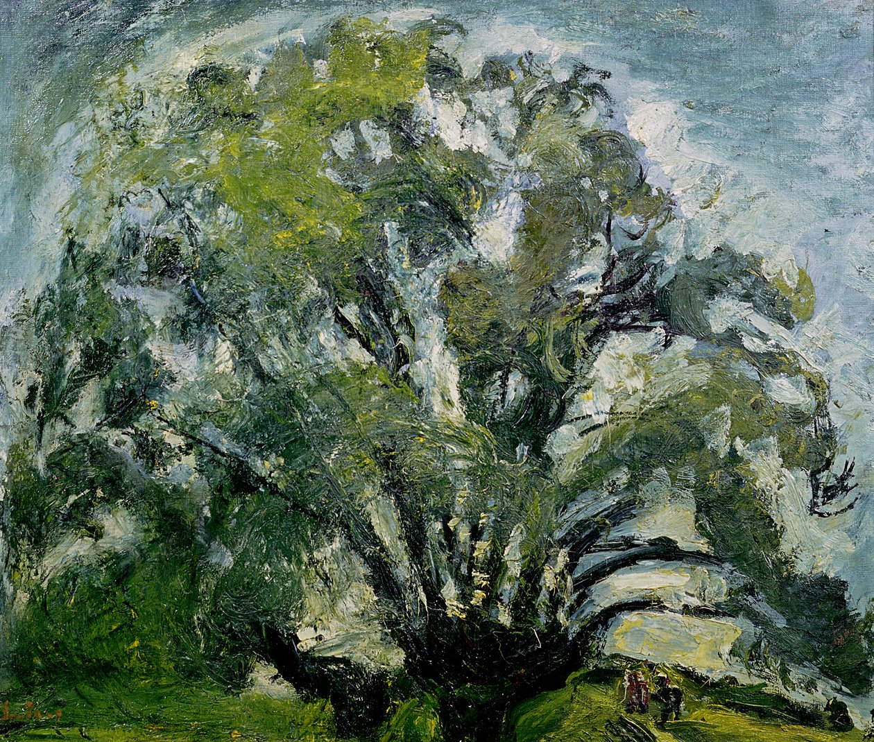 Eiketreet, ca. 1914 av Chaim Soutine