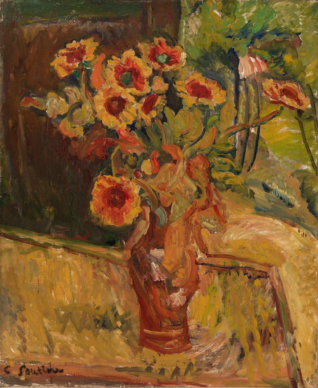 Blomsterbukett av Chaim Soutine