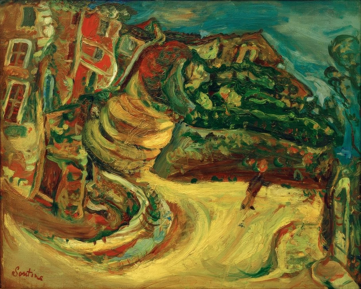 Céret gaten av Chaim Soutine