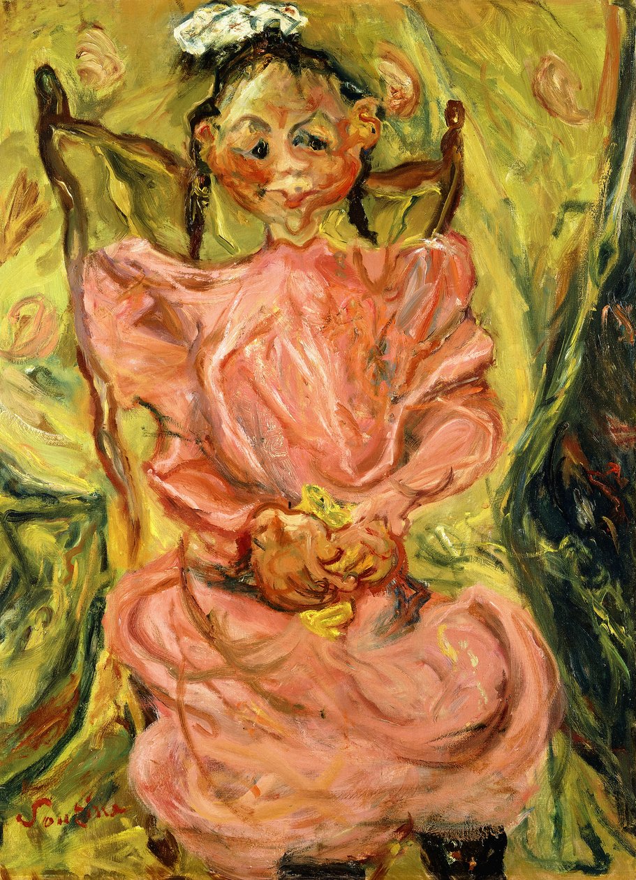 Pike i rosa, 1925 av Chaim Soutine