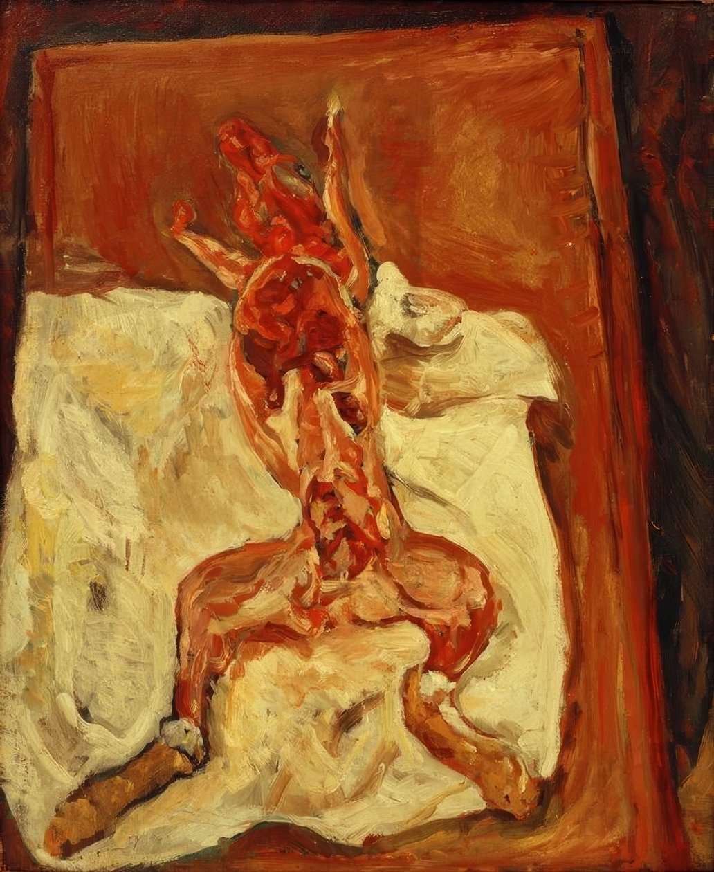 Den flådde kaninen av Chaim Soutine
