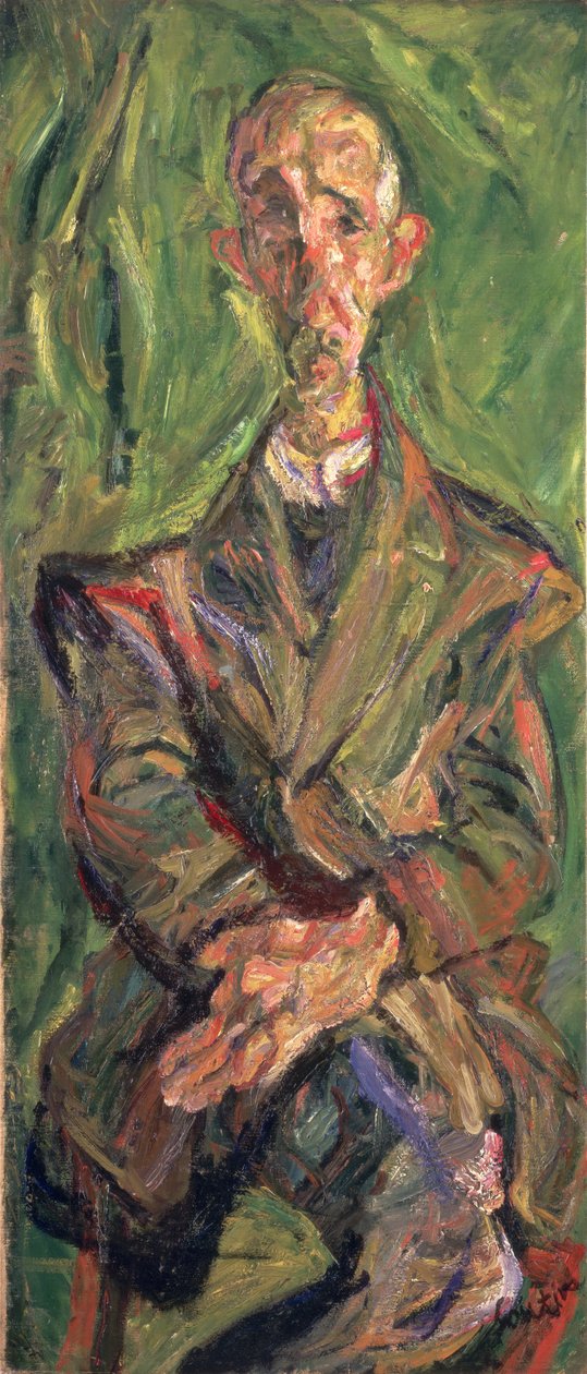 Portrett av en mann, ca. 1921 av Chaim Soutine