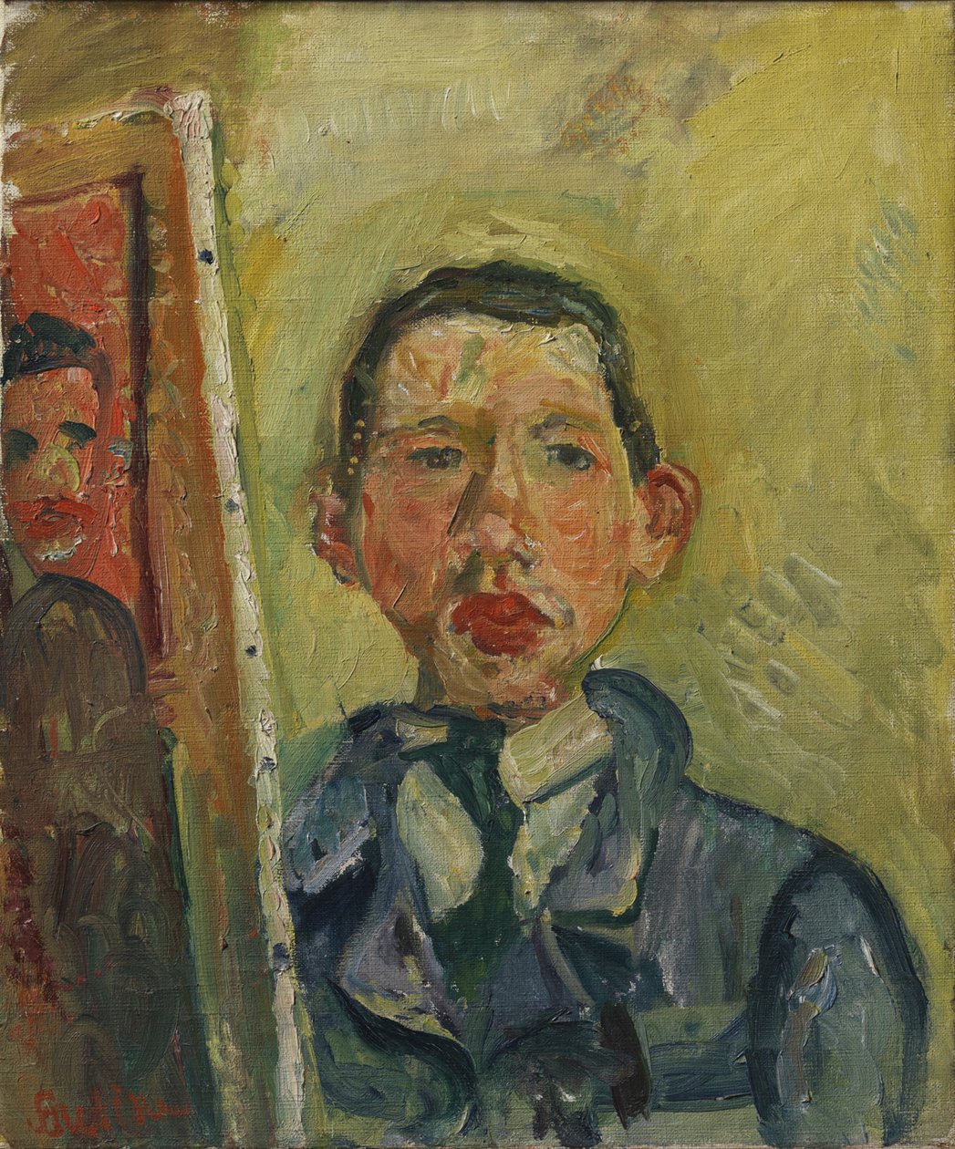 Selvportrett av Chaim Soutine