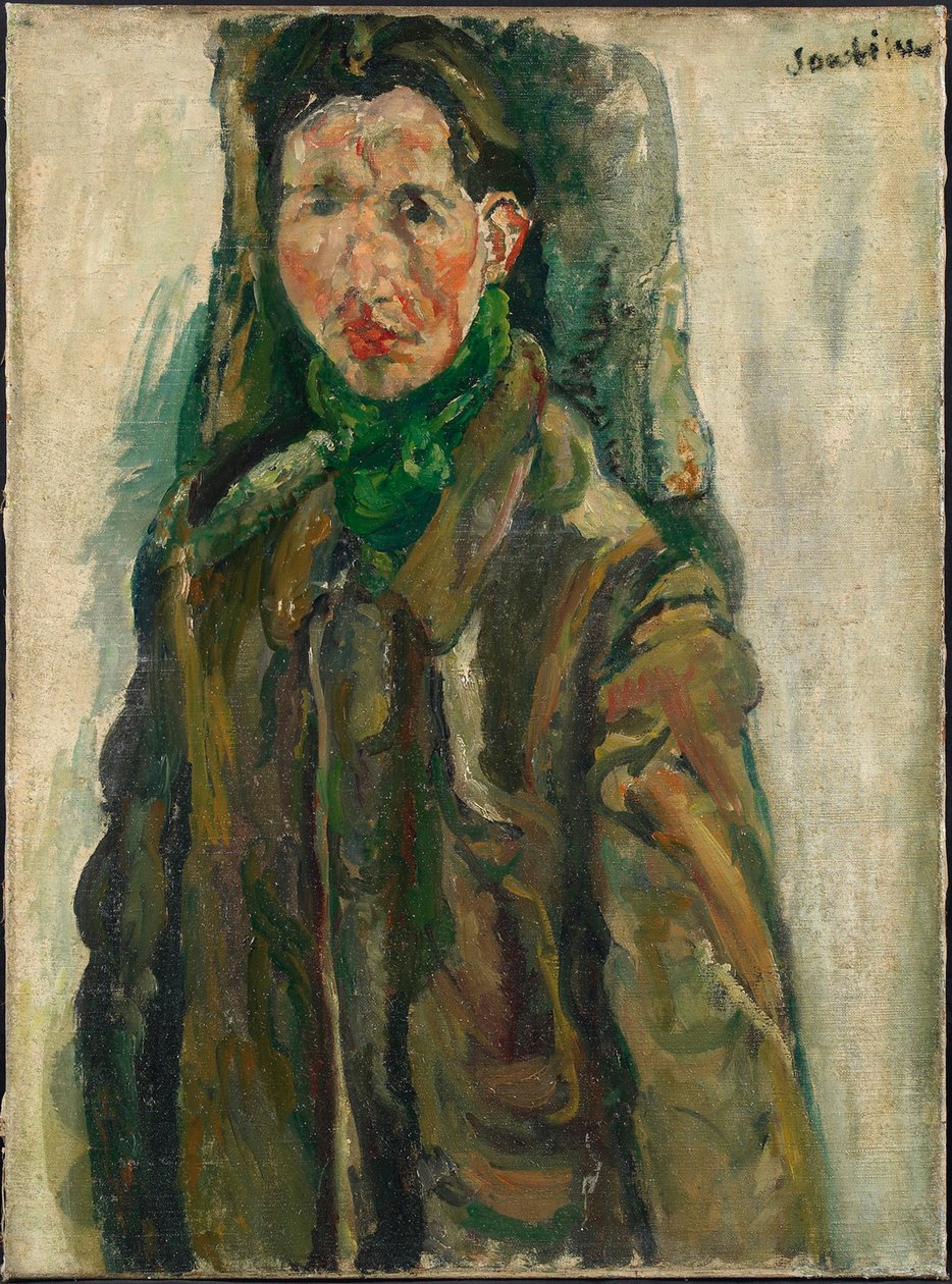 Selvportrett av Chaim Soutine