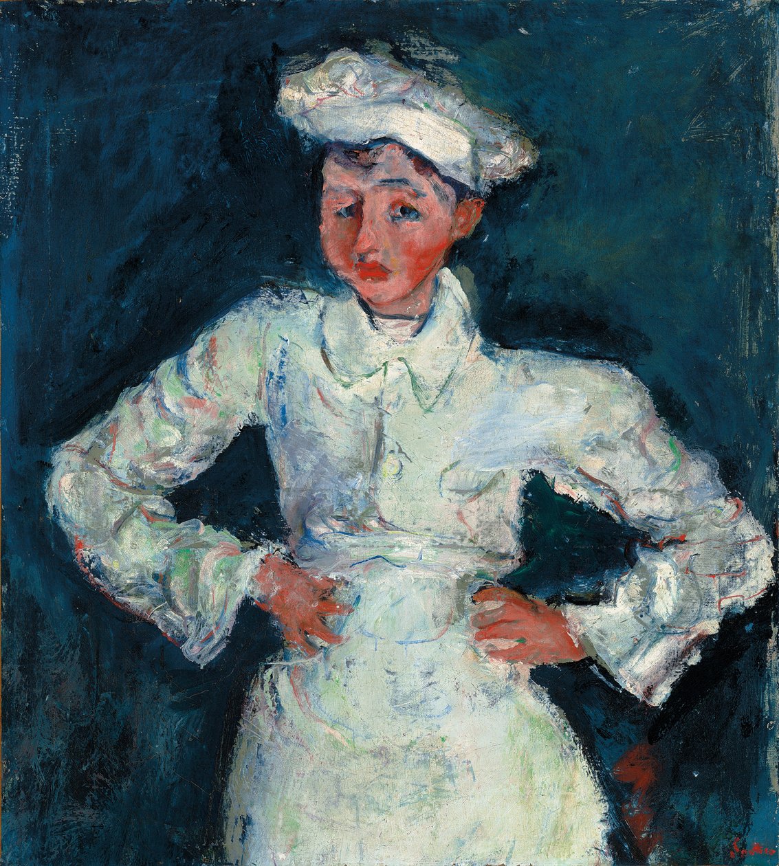 Den lille konditoren; Den lille konditoren, ca. 1927 av Chaim Soutine