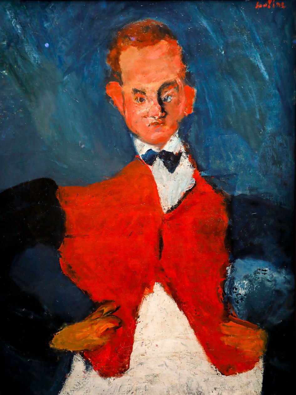 Romservice-kelneren av Chaim Soutine