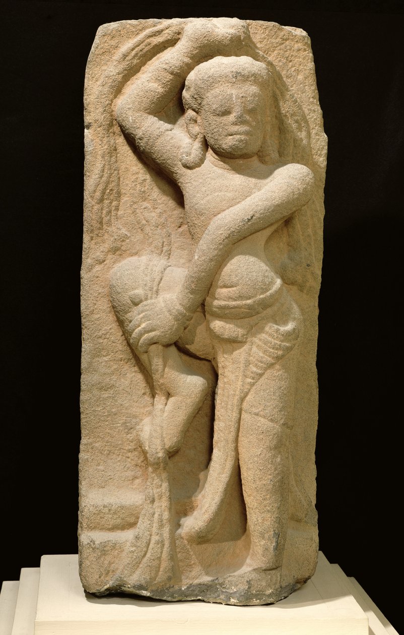 Danser, Mison A-1 Style, fra Vietnam (sandstein) av Champa Civilisation