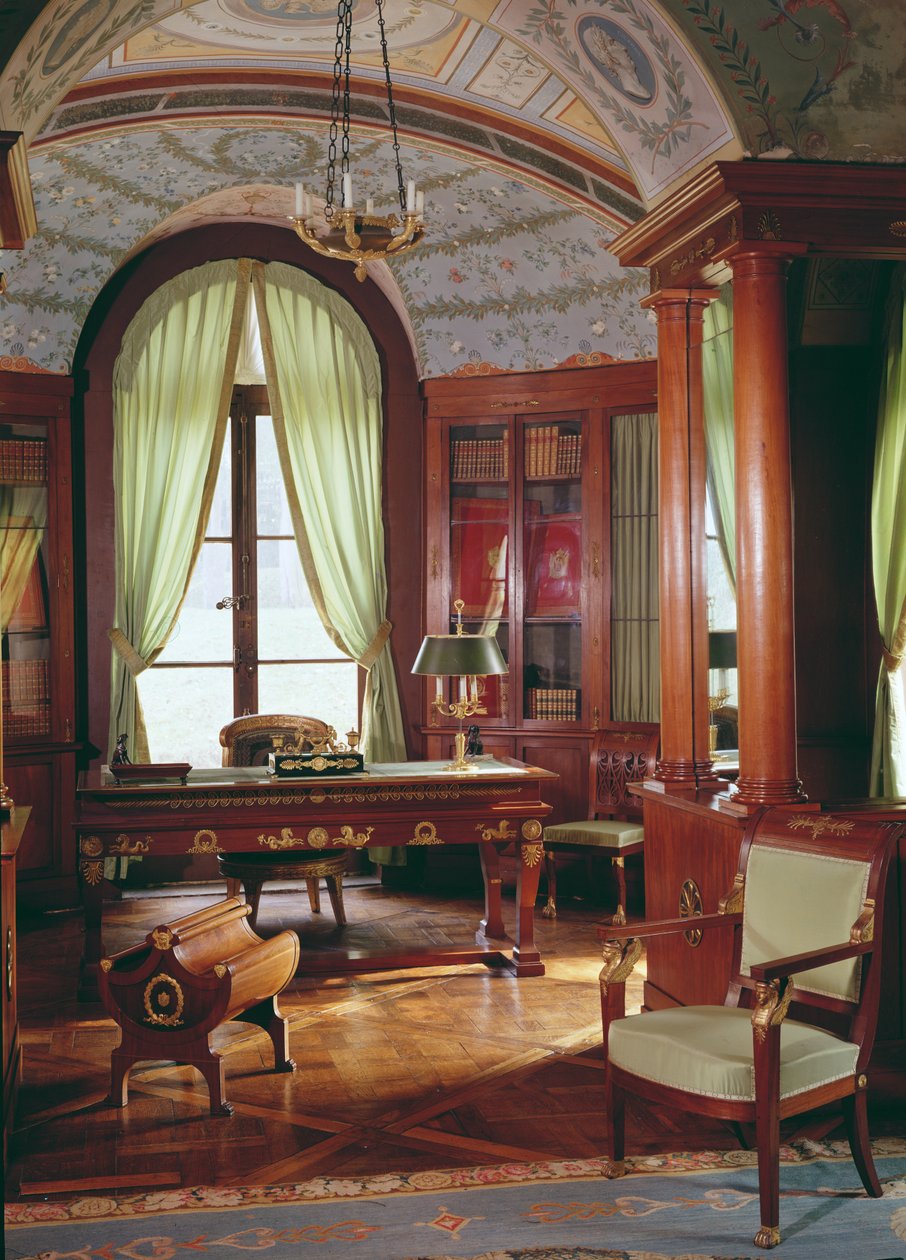 Napoleon Bonapartes studie, ca. 1800 av Charles Percier