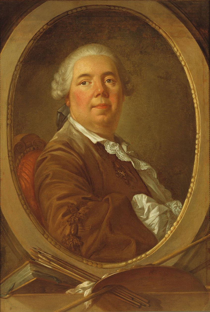 Selvportrett av Charles André van Loo