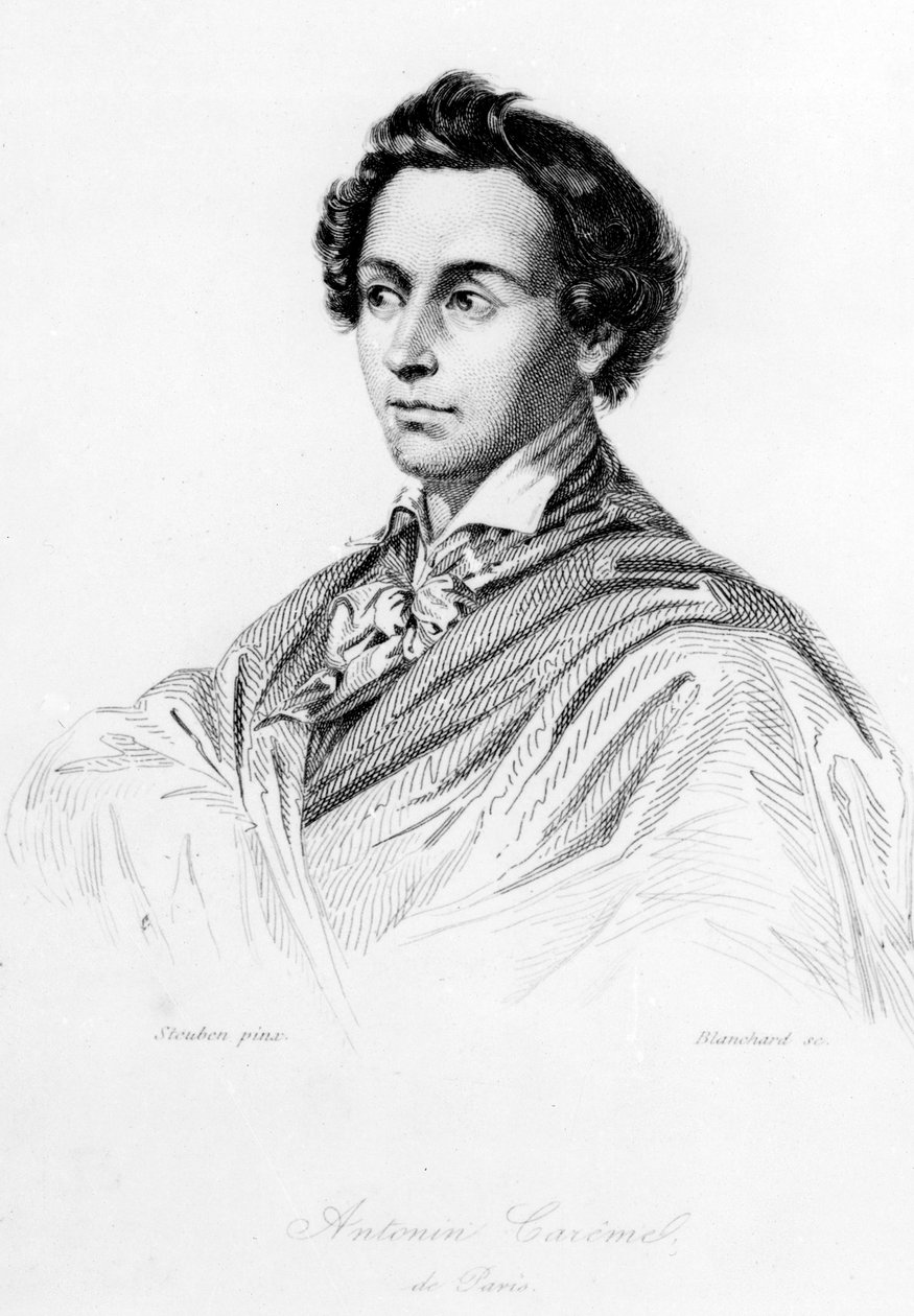 Marie-Antoine Careme, frontispice til 