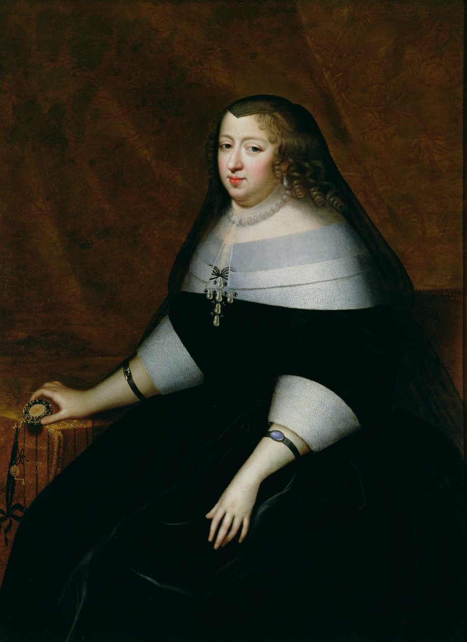 Portrett av Anne av Østerrike (1601-66) av Charles Beaubrun