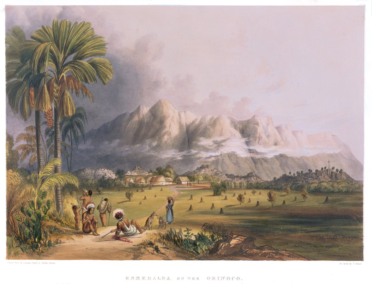 Esmeralda, på Orinoco, stedet for en spansk misjon, fra 