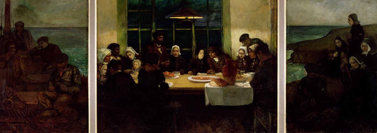 I havets land, 1898 av Charles Cottet