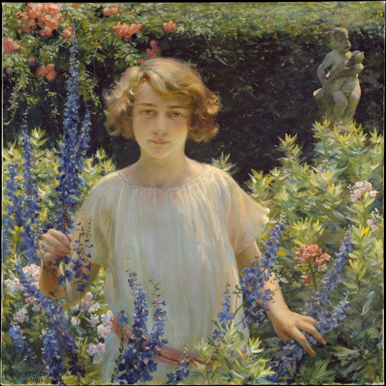 Betty Newell av Charles Courtney Curran
