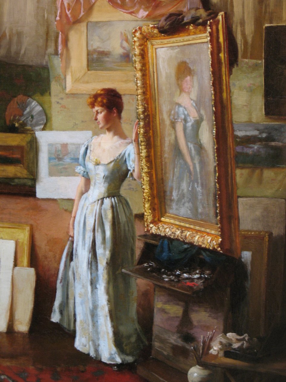 Rettferdige kritikere detaljer av Charles Courtney Curran