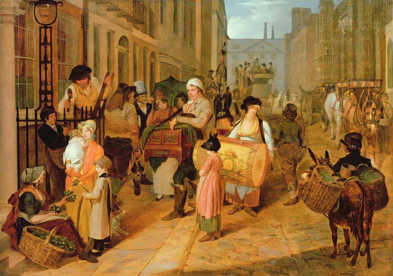 Oak Apple Day, 1812 av Charles Cranmer