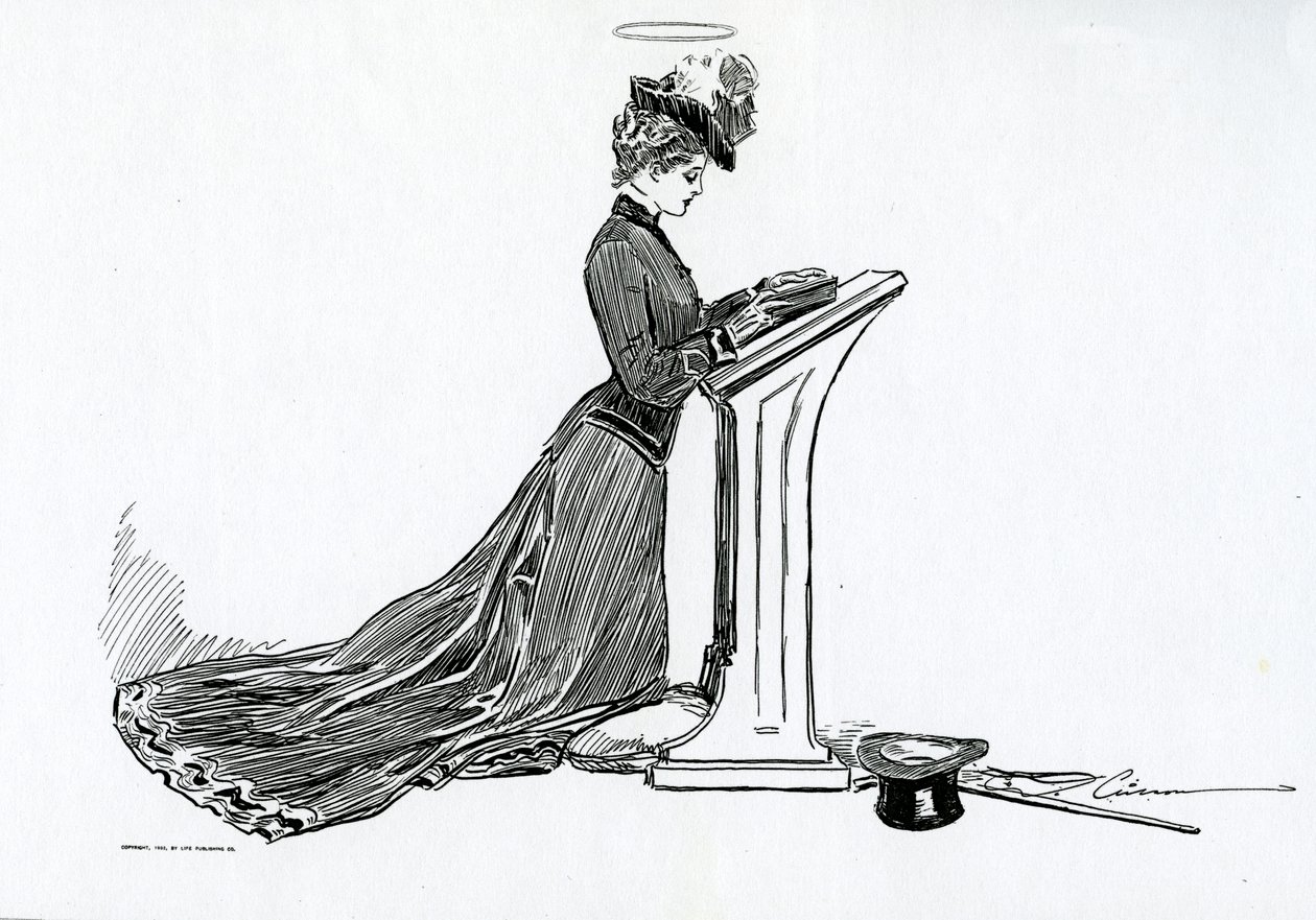 En Gibson-jente, 1903 av Charles Dana Gibson