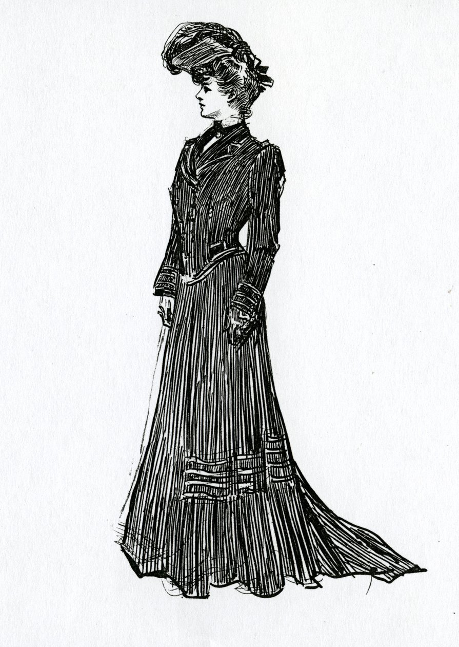 En Gibson-jente, ca. 1902 av Charles Dana Gibson