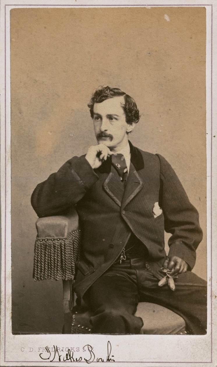 John Wilkes Booth av Charles DeForest Fredricks