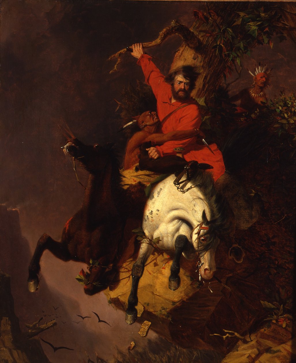 Dødskampen, 1840-45 av Charles Deas