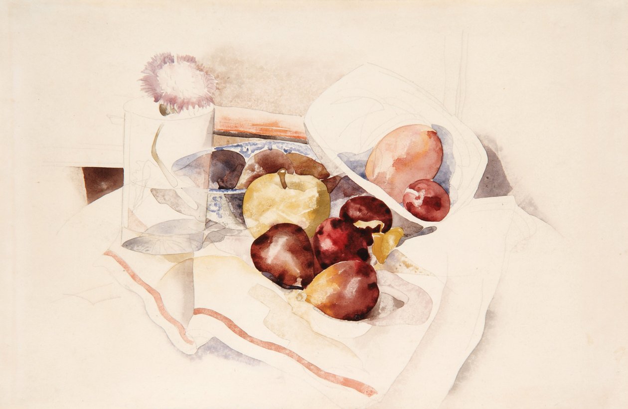 Frukt og tistel, 1925 av Charles Demuth