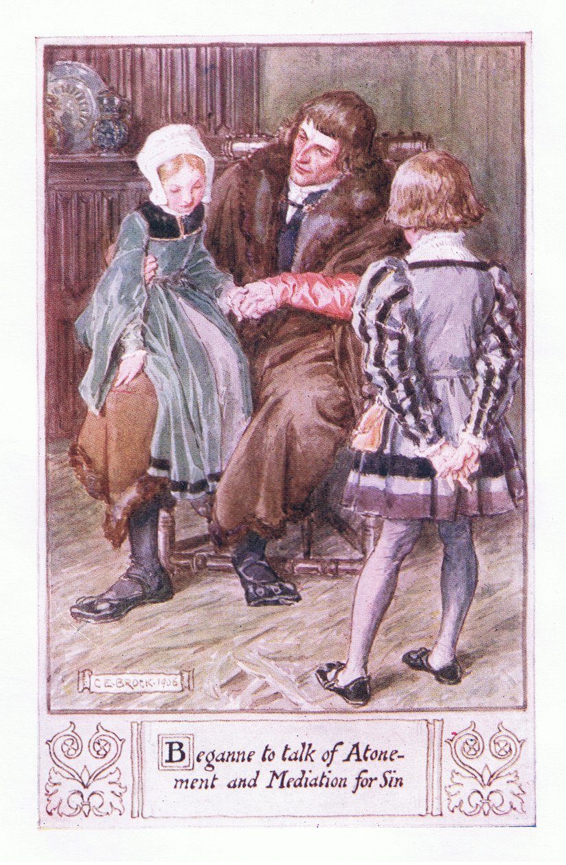 Begynte å snakke om soning og meditasjon for synd av Charles Edmund Brock