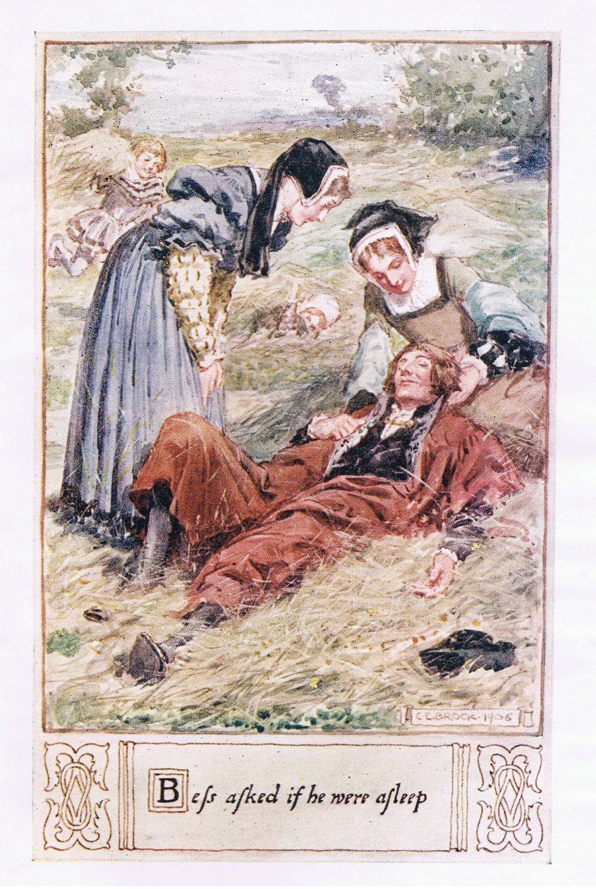 Bess spurte om han vi sov av Charles Edmund Brock