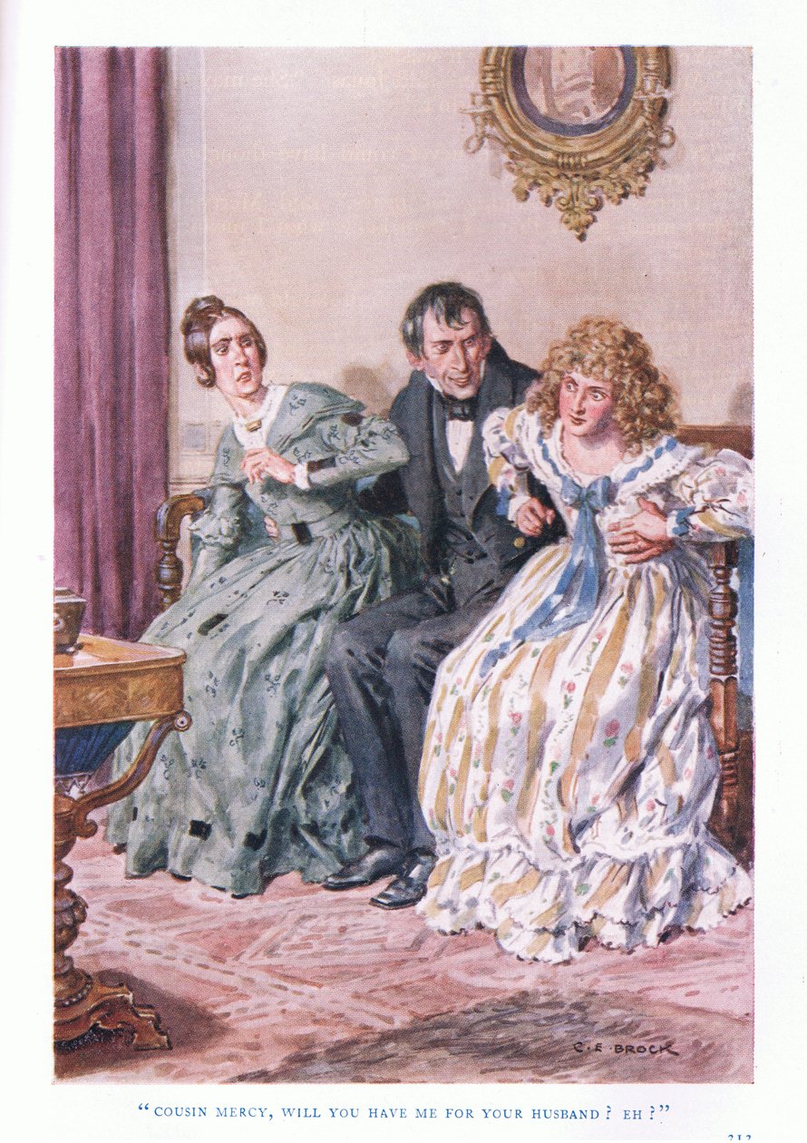 Cousin Mercy, vil du ha meg til mannen din Eh av Charles Edmund Brock