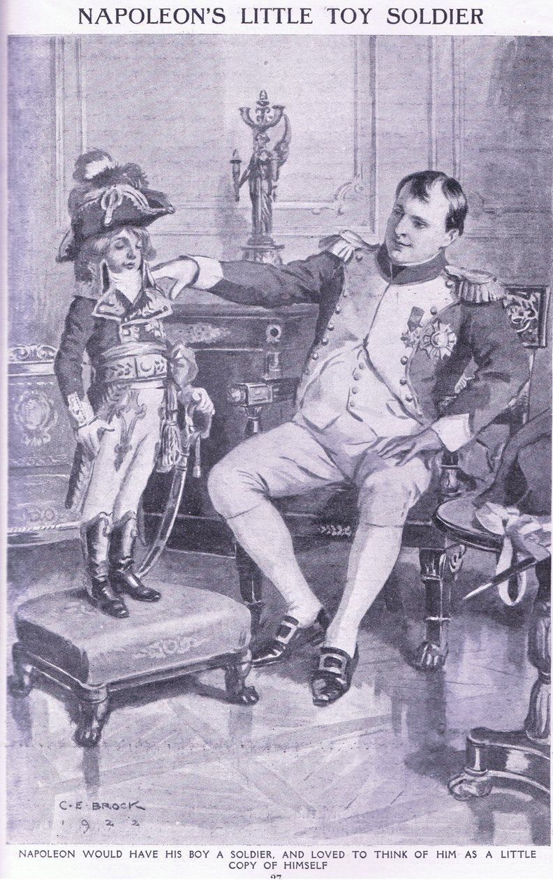 Napoleons lille lekesoldat av Charles Edmund Brock