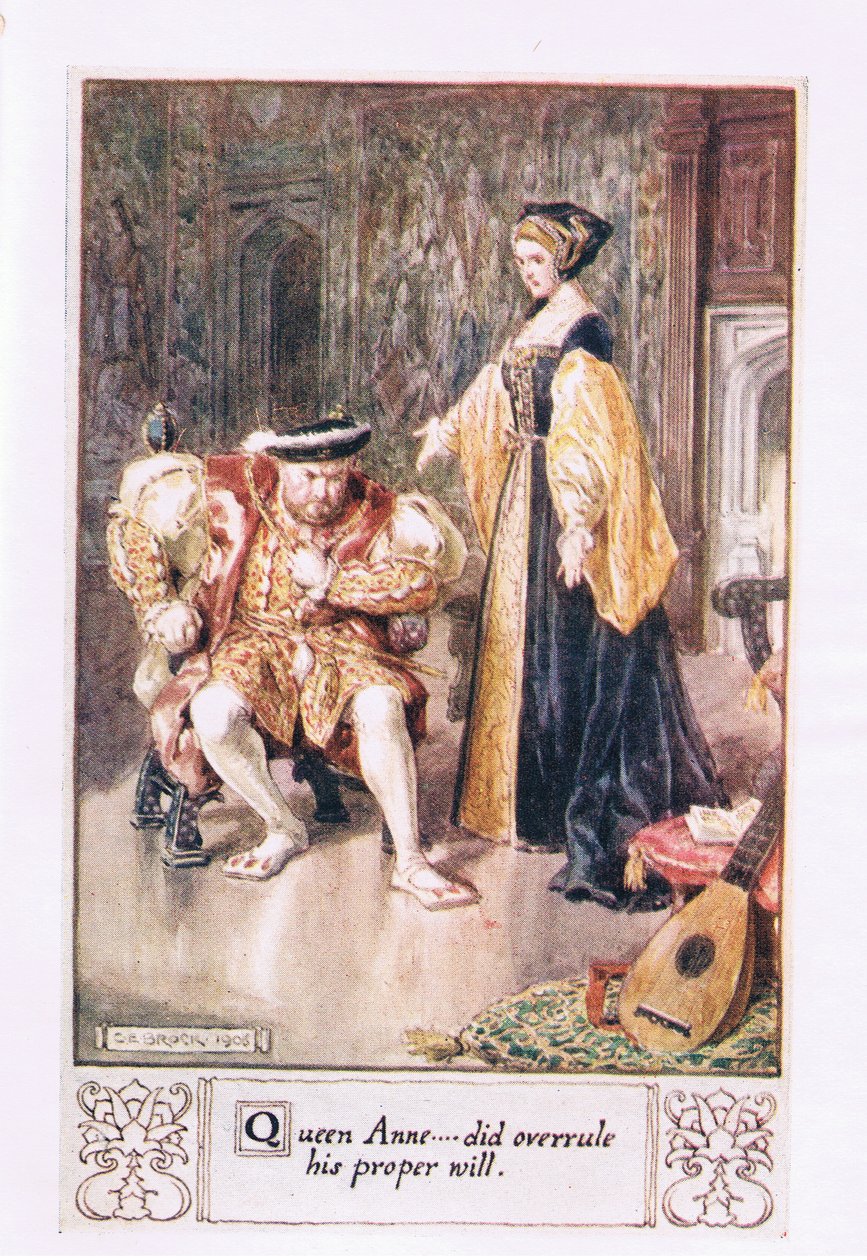 Dronning Anne overstyrte hans riktige vilje av Charles Edmund Brock
