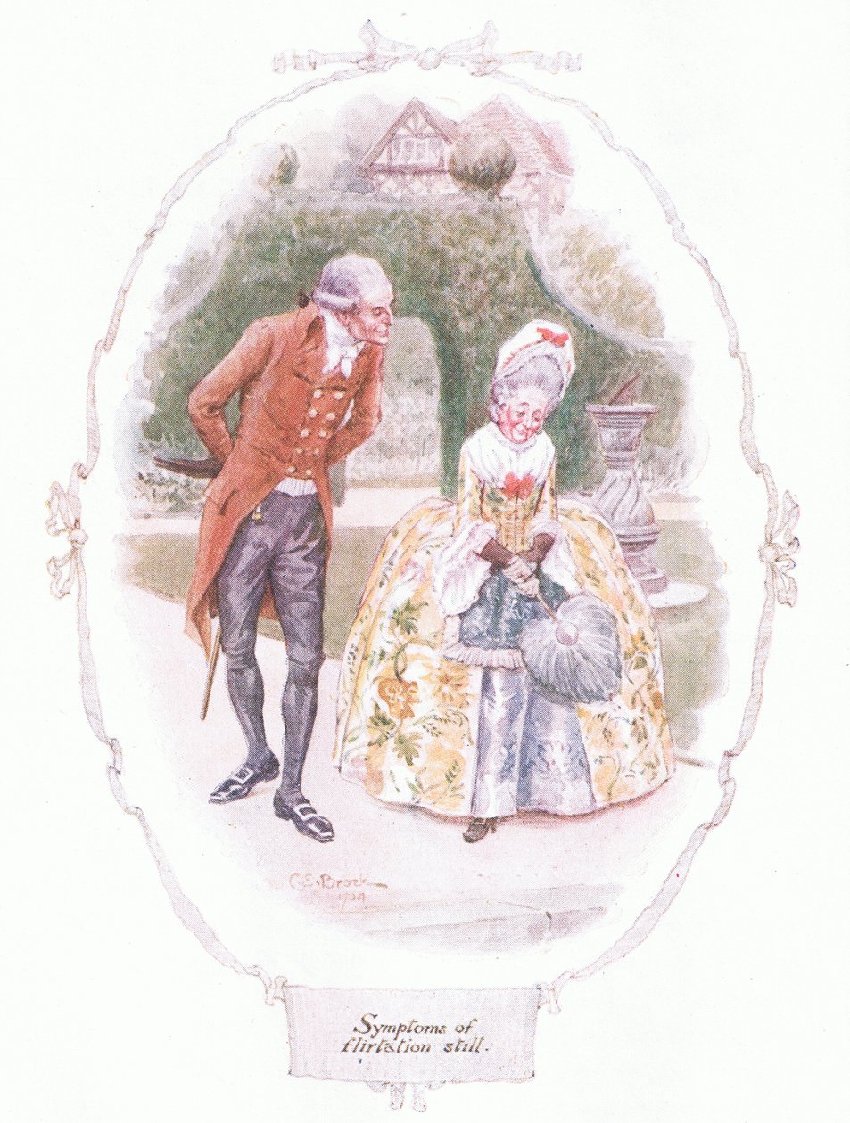 Symptomer på flørt fortsatt av Charles Edmund Brock