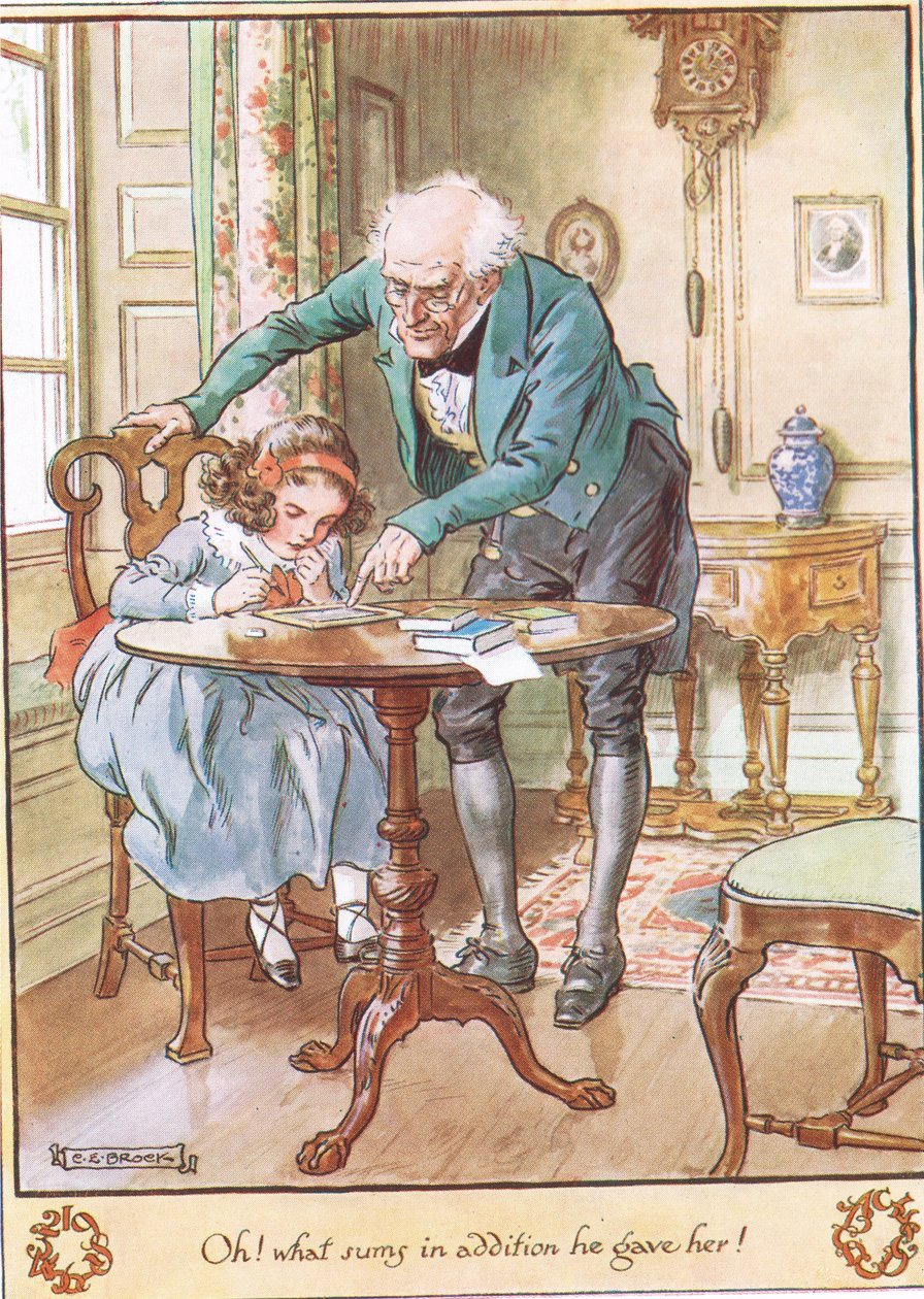The Maths Lesson, illustrasjon fra 