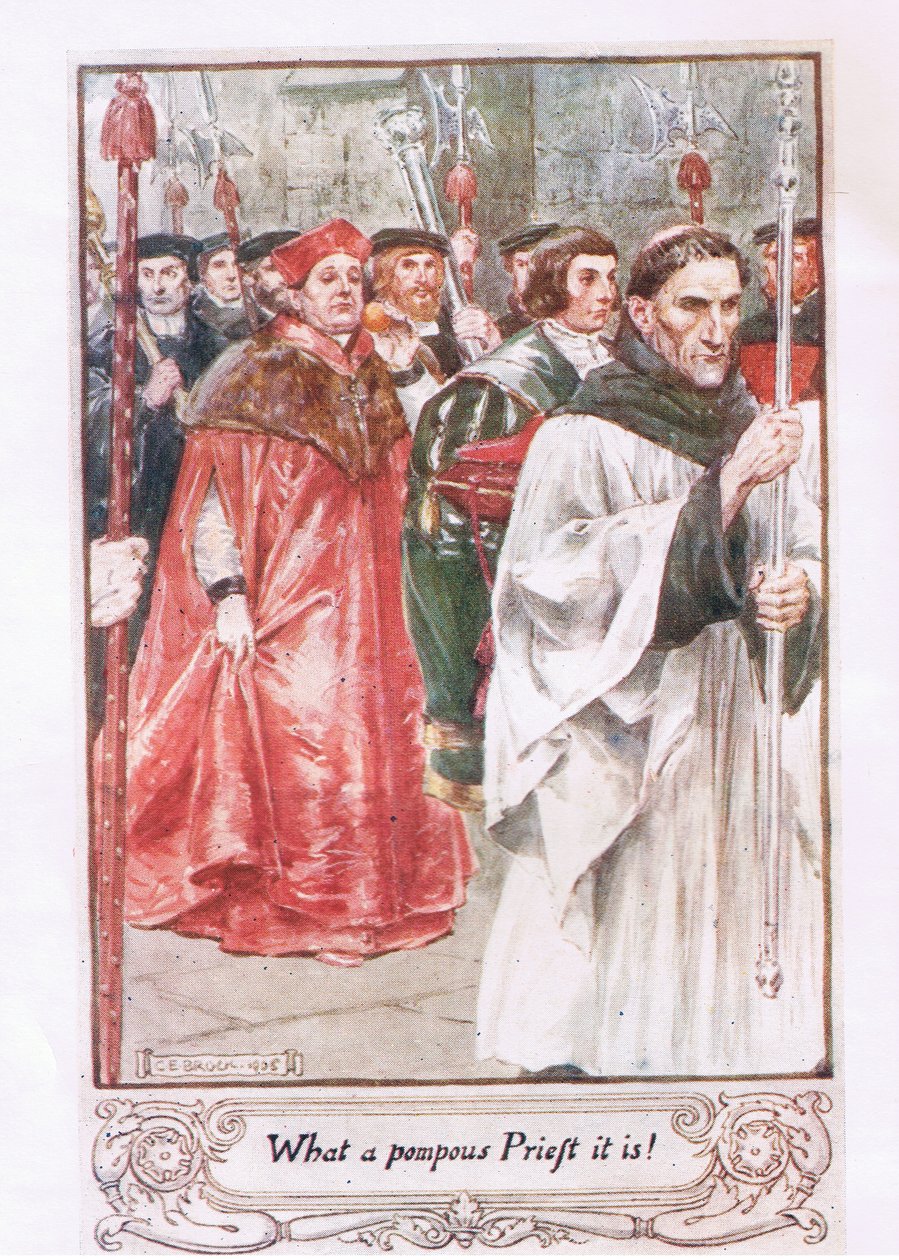 For en pompøs prest det er av Charles Edmund Brock