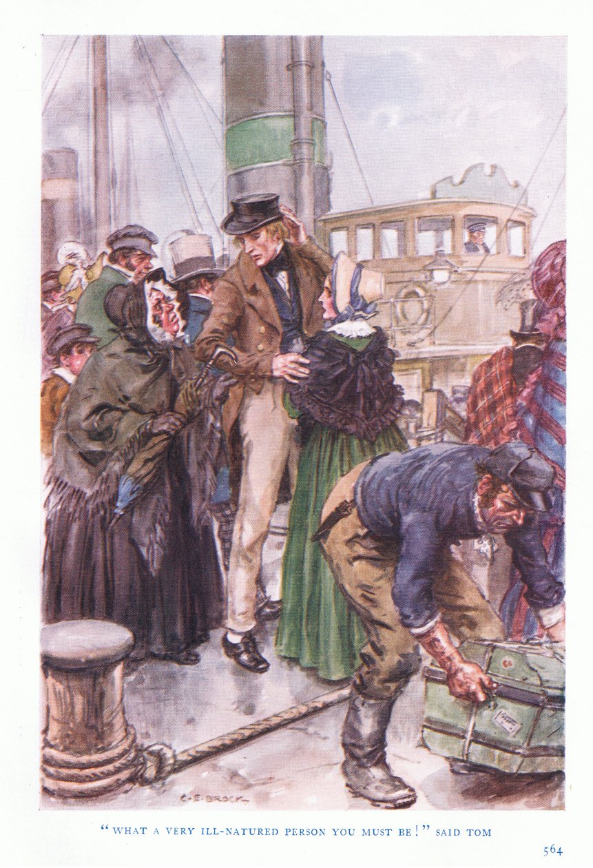 For en veldig dårlig person du må sies Tom av Charles Edmund Brock