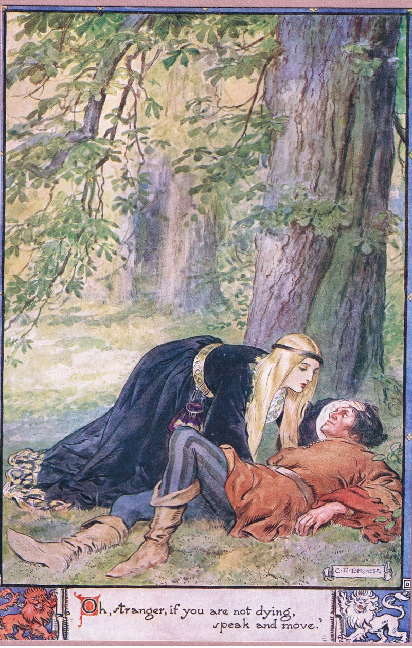 å, fremmed, hvis du ikke dør, si ifra og flytt. av Charles Edmund Brock