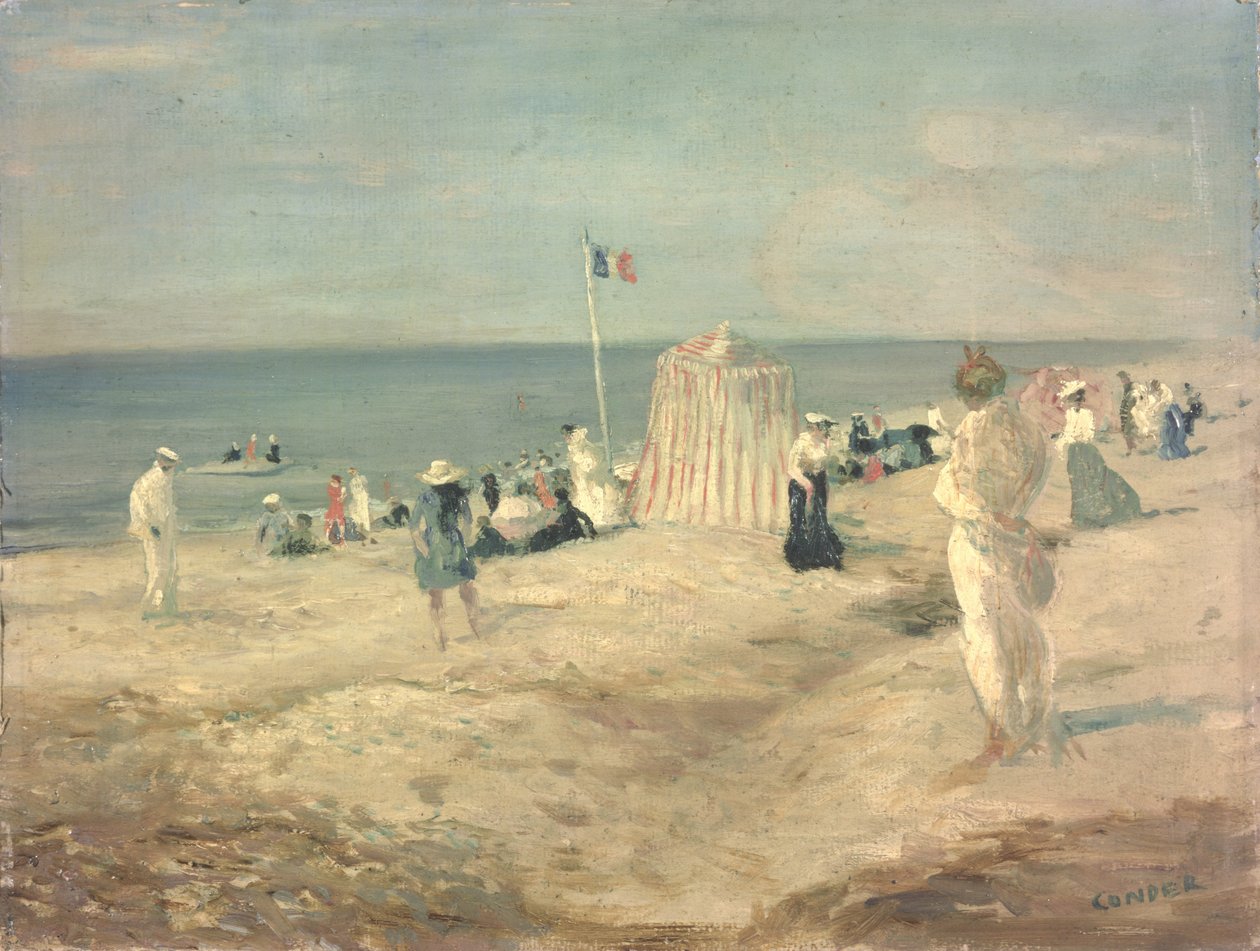 Stranden ved Ambleteuse, 1901 av Charles Edward Conder