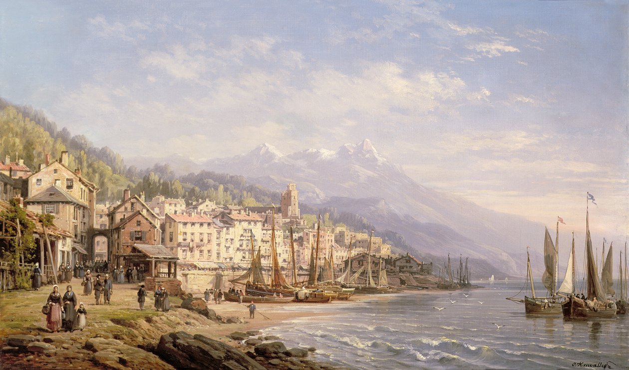 Minner fra Palermo av Charles Euphrasie Kuwasseg