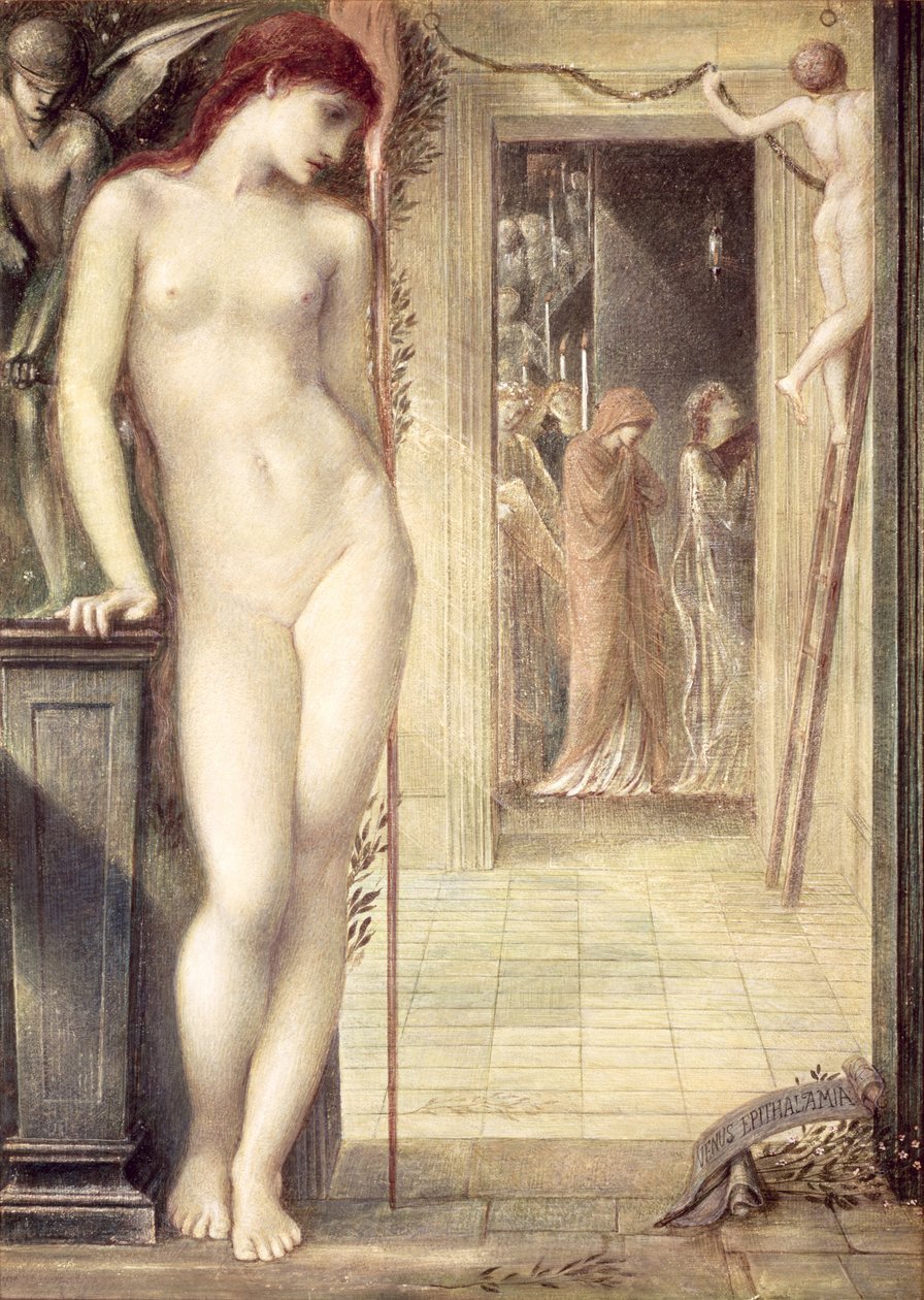 Venus Epithalamia, kopi av maleriet av Sir Edward Burne-Jones av Charles Fairfax Murray