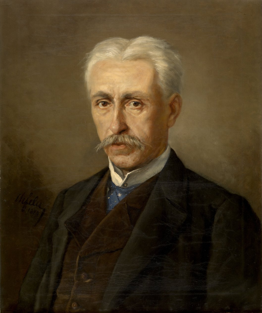 Mr. Meyer, far til fru Van Soom av Charles Felu