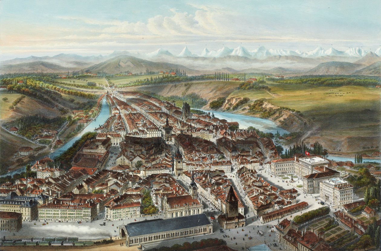 Byen Bern av Charles Fichot