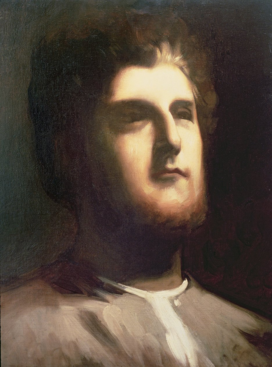Portrett av Georges Bizet (1838-75) av Charles Francois Sellier