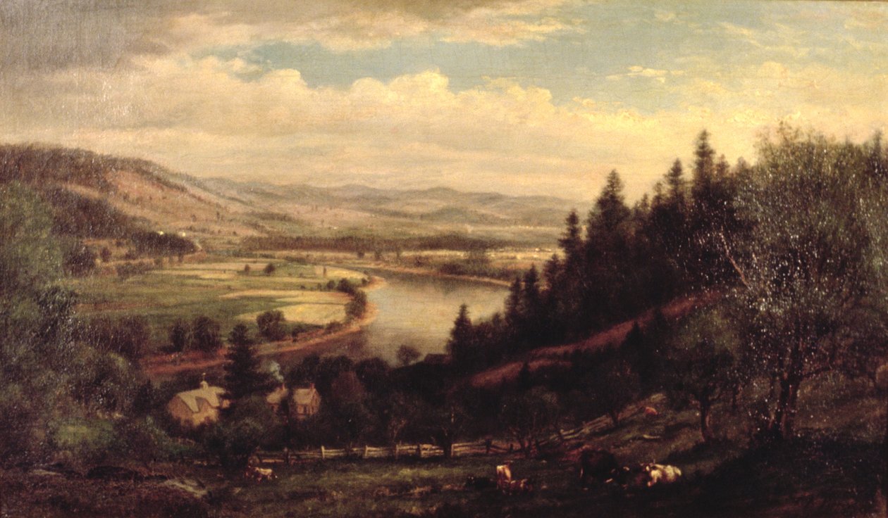 Vermont scene av Charles Franklin Pierce