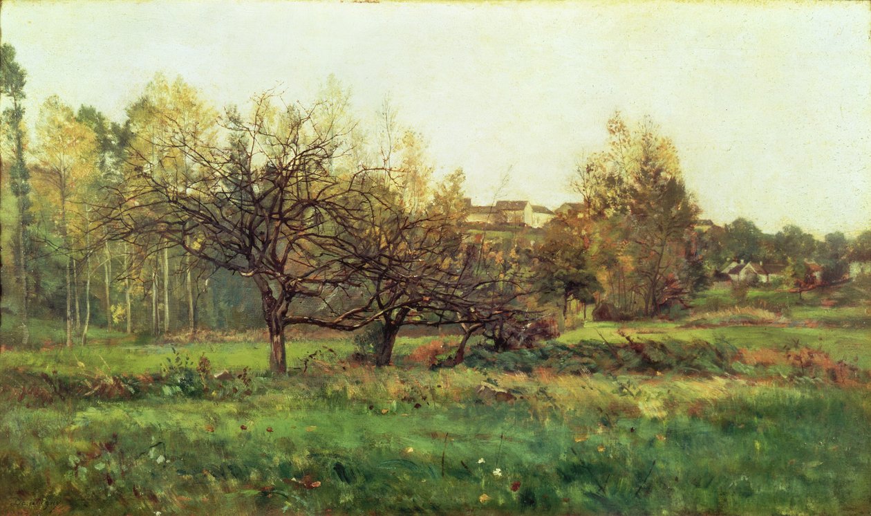 Høstlandskap av Charles Francois Daubigny