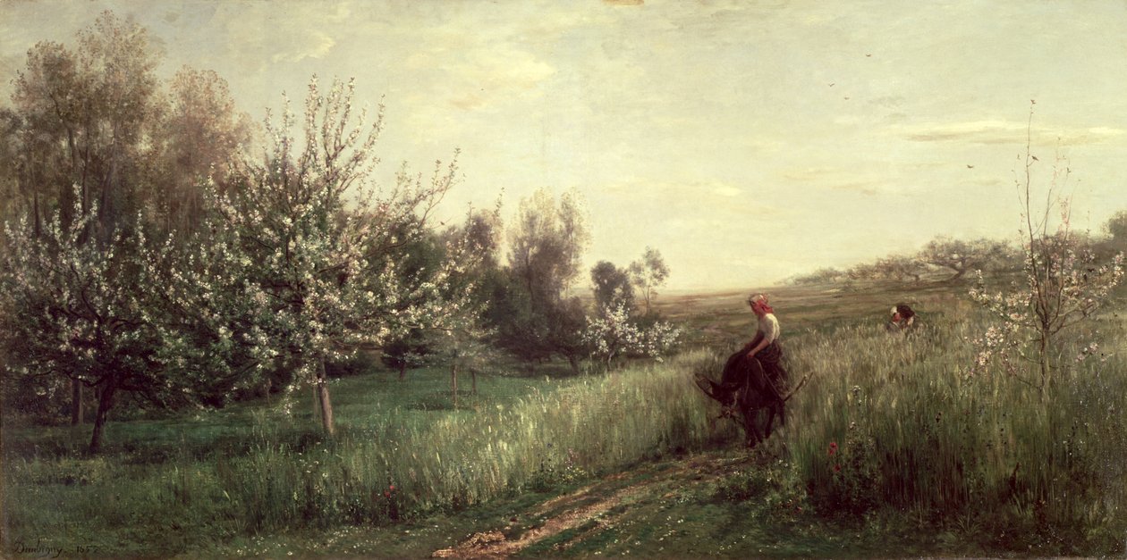 Våren, 1857 av Charles Francois Daubigny