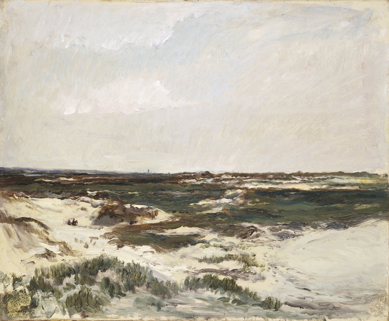 Sanddynene på Camiers av Charles Francois Daubigny