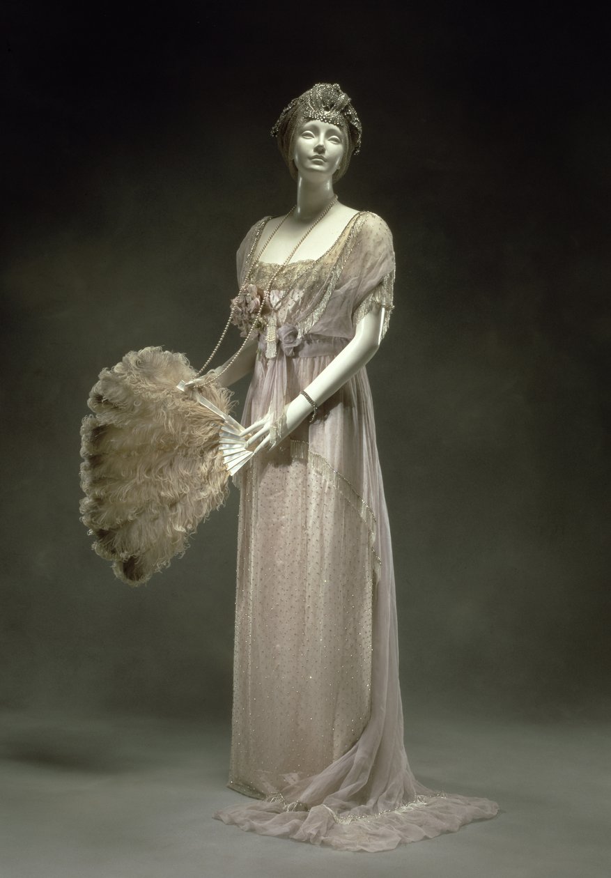 Aftenkjole, 1914 (tekstil) av Charles Frederick Worth