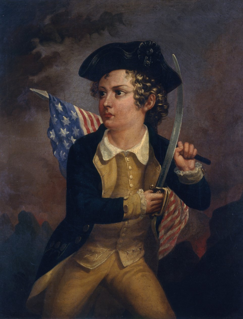 Ung 76, ca. 1855 av Charles G. Crehen