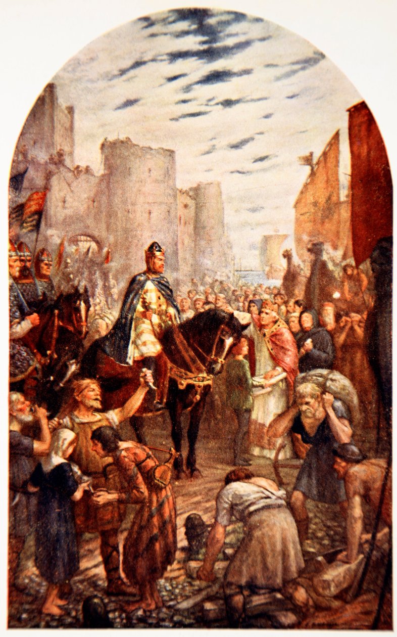 William Rufus ved Tower of London av Charles Goldsborough Anderson