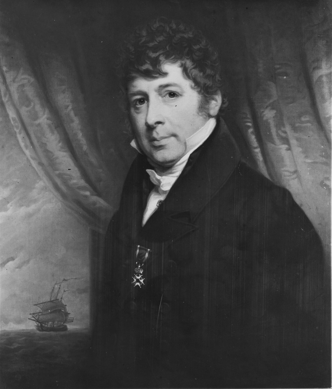 Portrett av Hendrik Doeff (1764 - 1837) av Charles Howard Hodges